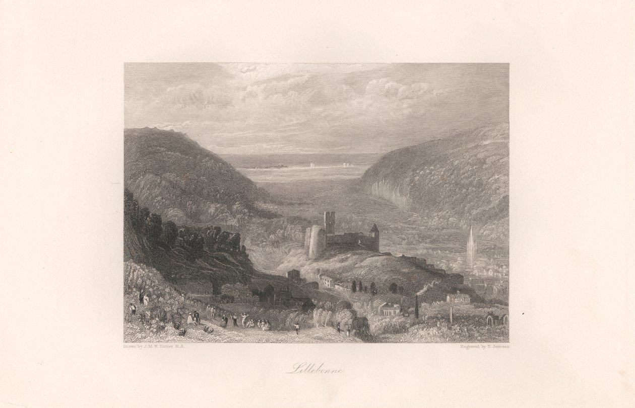 Lillebonne, Chateau og Tower av Thomas Jeavons