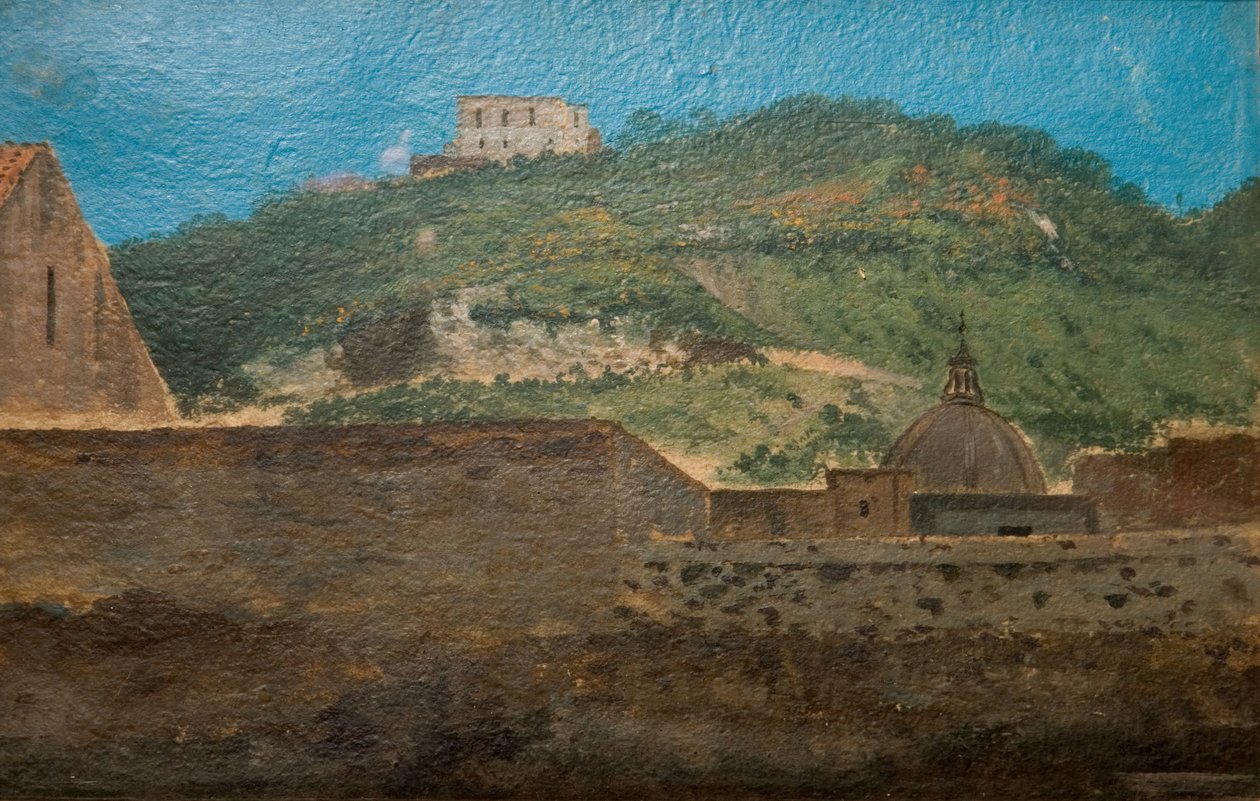 En bakketopp nær Napoli, 1782. av Thomas Jones