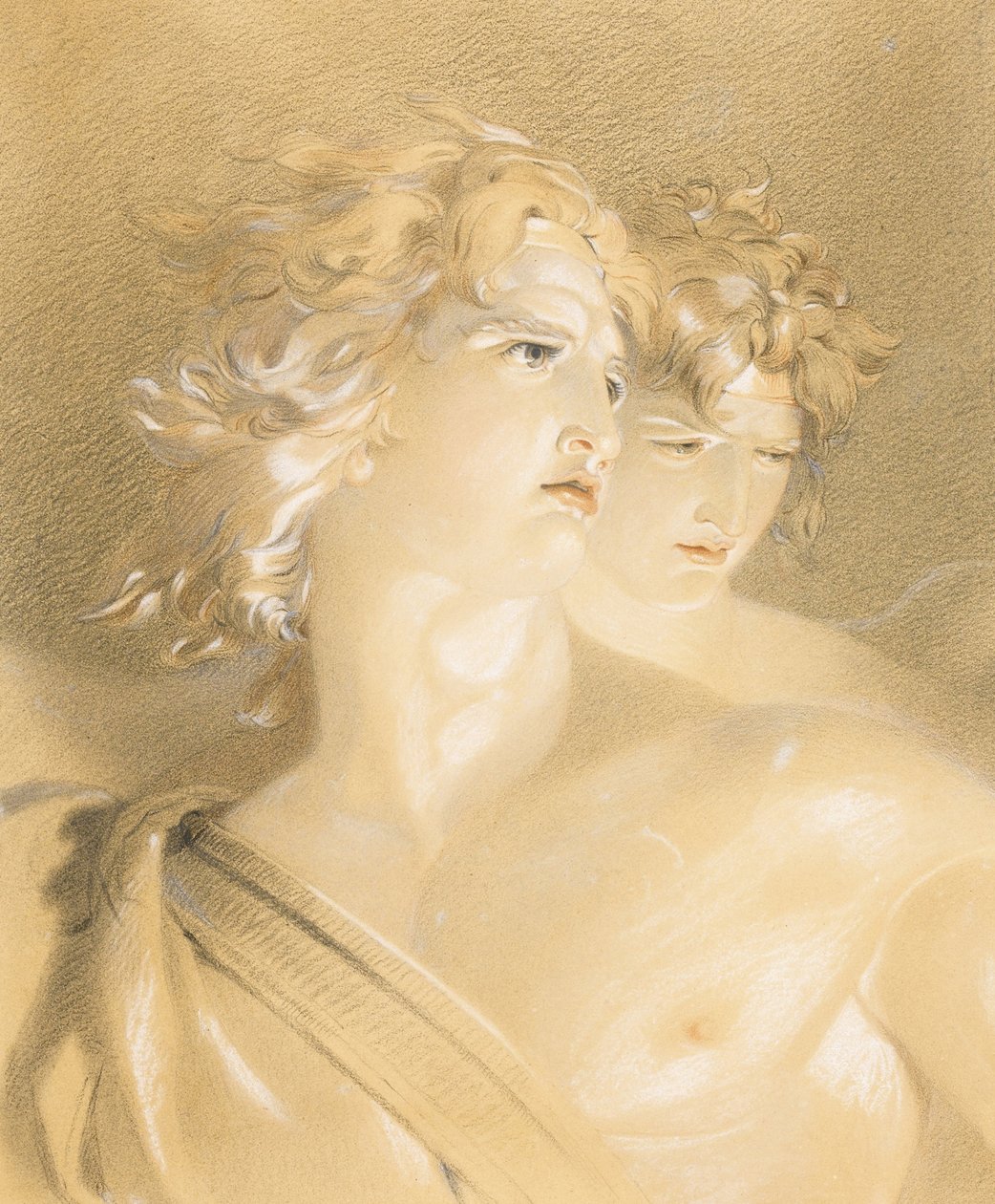 Ange dechu - Satan som en fallen engel av Lawrence, Sir Thomas av Thomas Lawrence