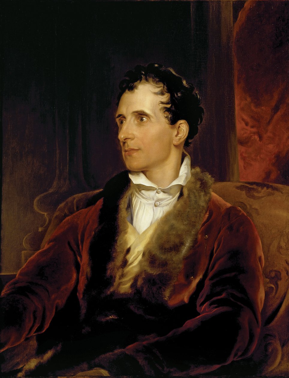 Antonio Canova, Marchese d'Istria, ca. 1822-23 (olje på lerret) av Thomas Lawrence