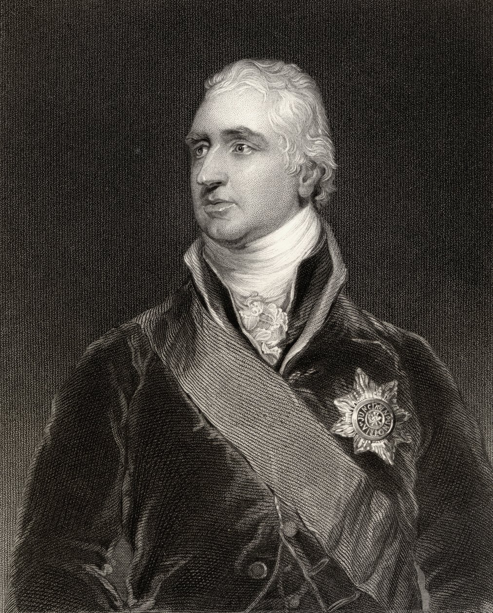 Charles Whitworth, 1st Earl Whitworth, gravert av Henry Robinson (fl.1827-72), fra 