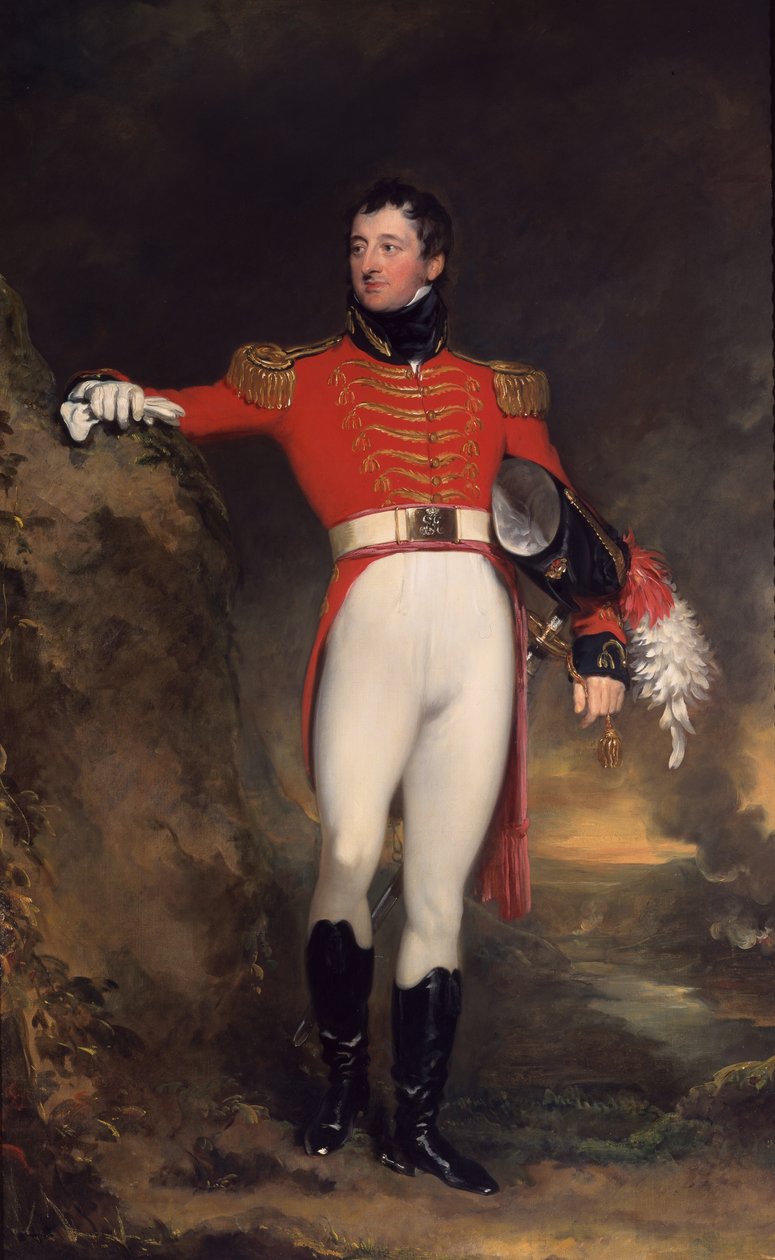 Generalløytnant William, 1. jarl av Craven, 1815 ca av Thomas Lawrence