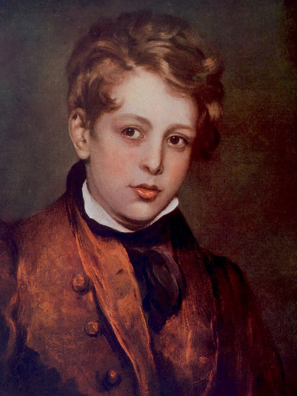 Lord Byron, engelsk poet som gutt av Thomas Lawrence