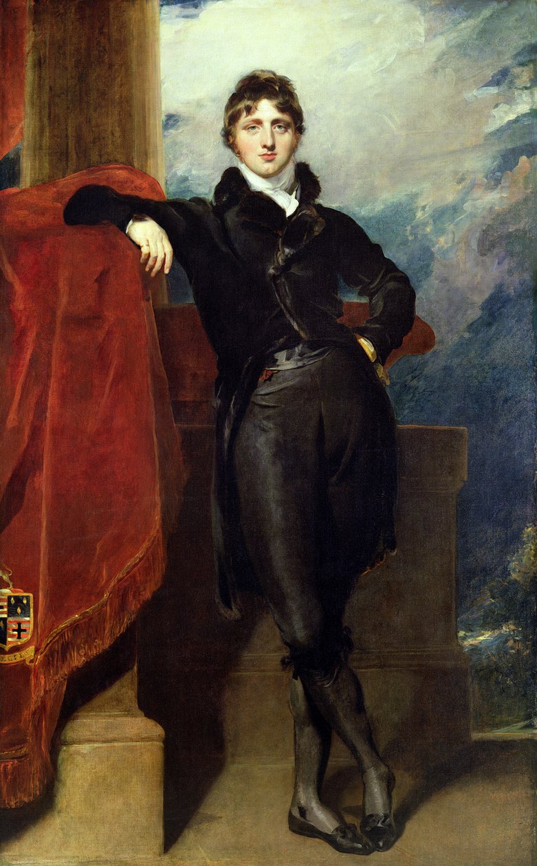 Lord Granville Leveson-Gower, senere 1. jarl Granville, ca. 1804-6 (olje på lerret) av Thomas Lawrence