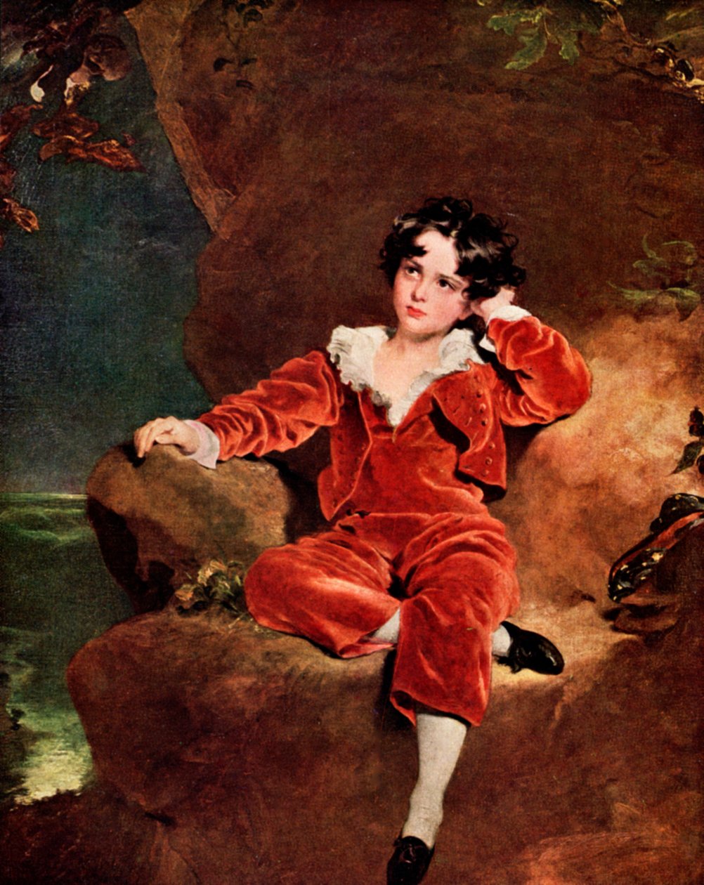 Mester Charles William Lambton, 1825, 1929 av Thomas Lawrence