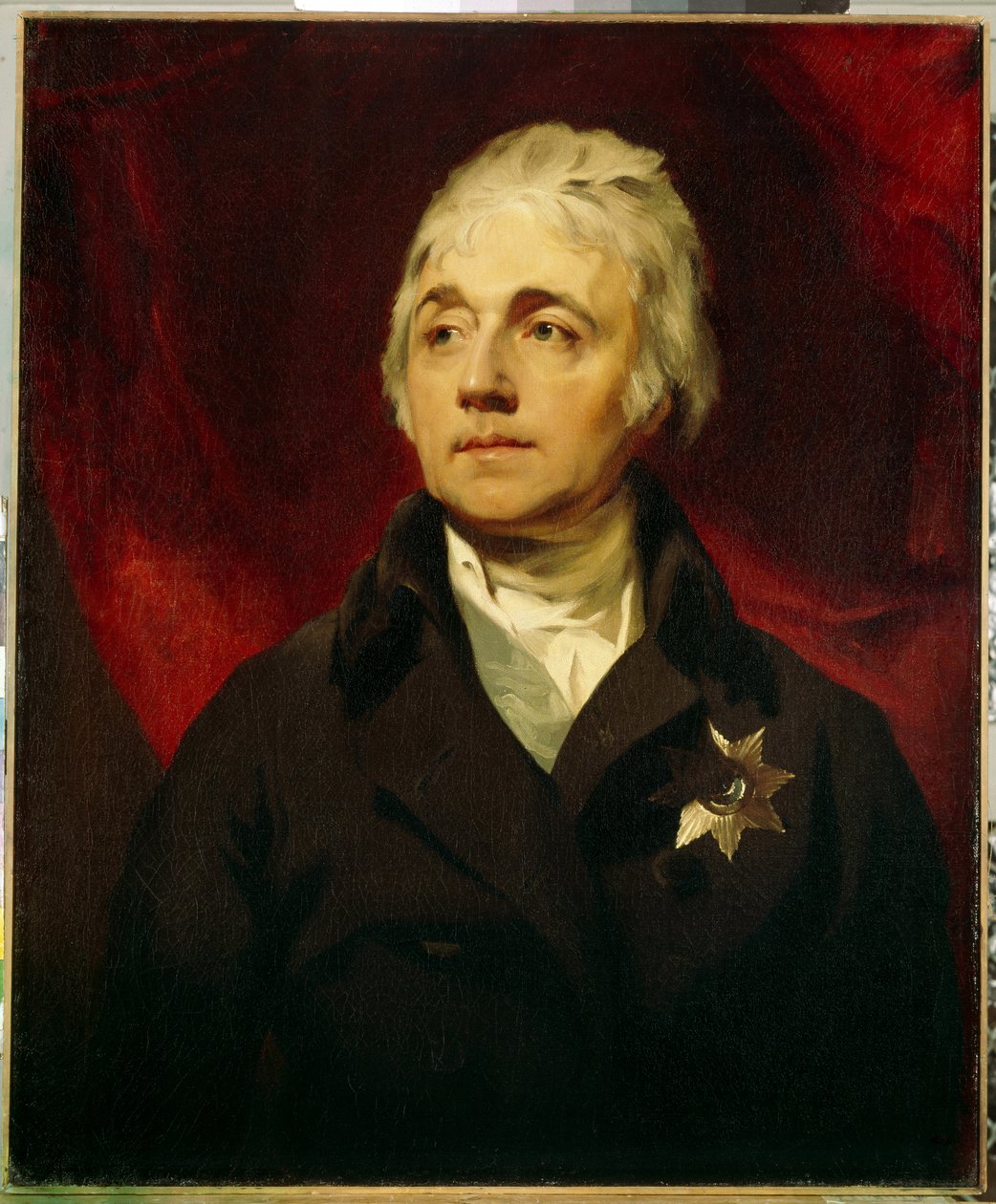 Portrett av grev Semyon Romanovich Vorontsov (1744-1832) (Portrett av grev Semyon Romanovich Vorontsov). Maleri av Sir Thomas Lawrence (1769-1830), olje på lerret. Engelsk kunst, slutten av 1700-begynnelsen av 1800-tallet, romantikk. State Hermitage, St. P av Thomas Lawrence