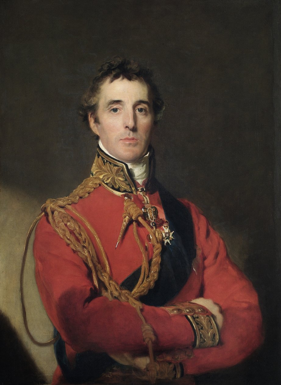 Portrett av Arthur Wellesley 1769-1852, 1. hertug av Wellington, 1815-1816 av Thomas Lawrence