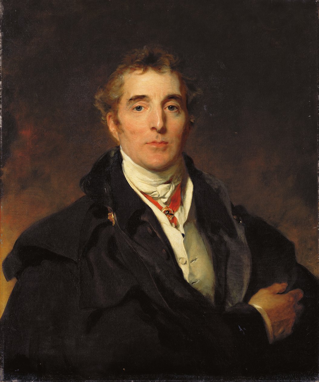 Portrett av Arthur Wellesley, 1. hertug av Wellington, ca. 1821 av Thomas Lawrence