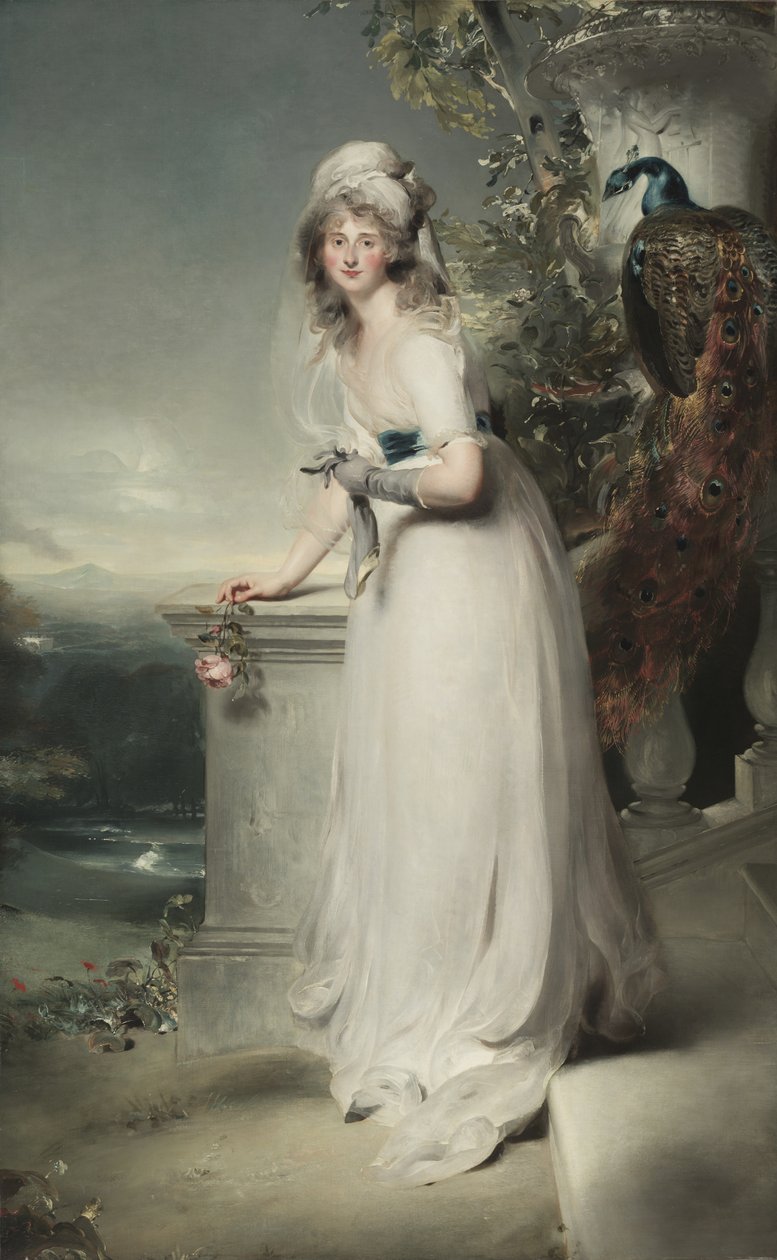 Portrett av Catherine Grey, Lady Manners, 1794 av Thomas Lawrence