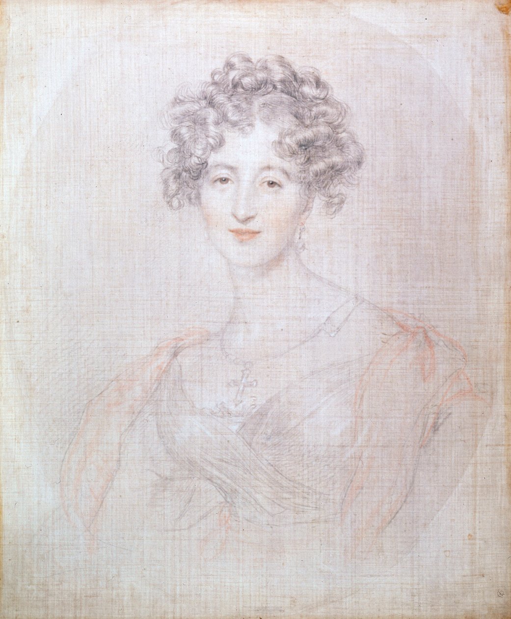 Portrett av grevinne Elisabeth Vorontsova, 1821. av Thomas Lawrence