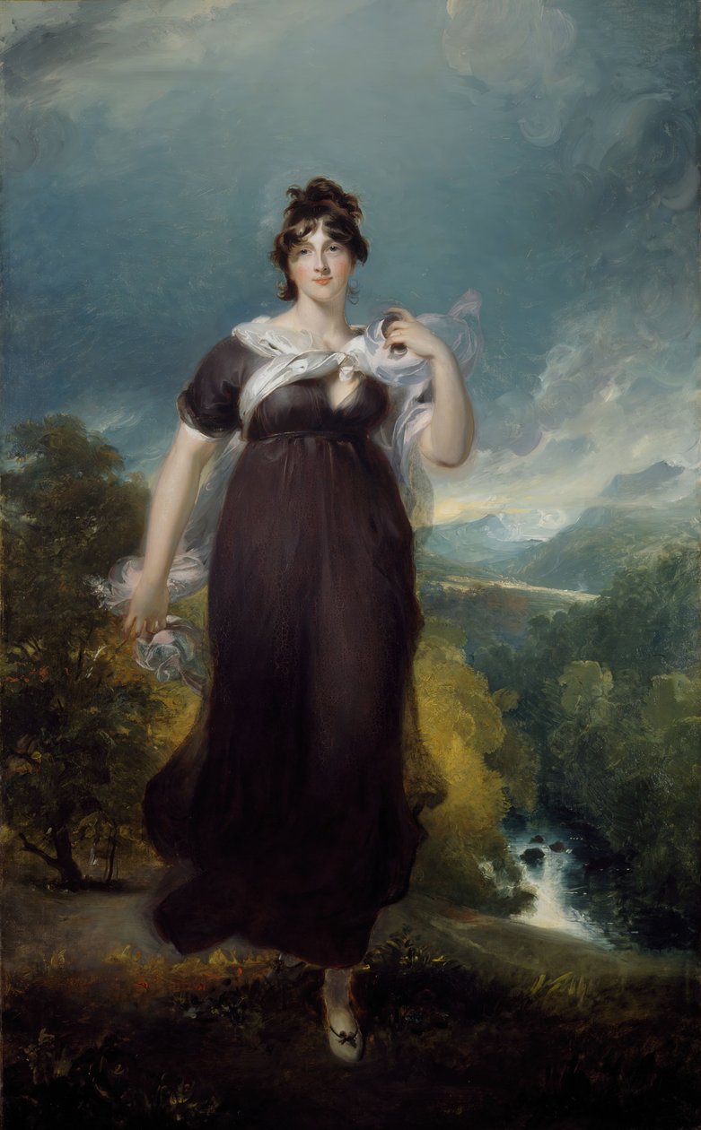 Portrett av Elizabeth, Marchioness Conyngham, 1801-02. av Thomas Lawrence