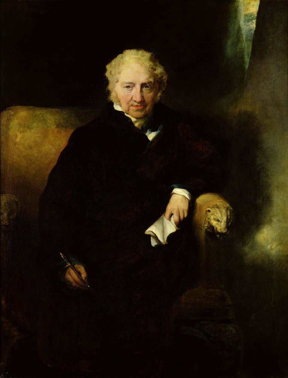 Portrett av Henry Fuseli (Johann Heinrich Fussli) (1741-1825) av Thomas Lawrence