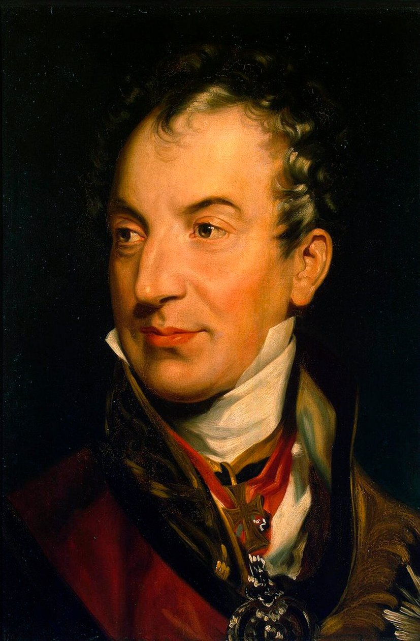 Portrett av Klemens Wenzel, Prins von Metternich