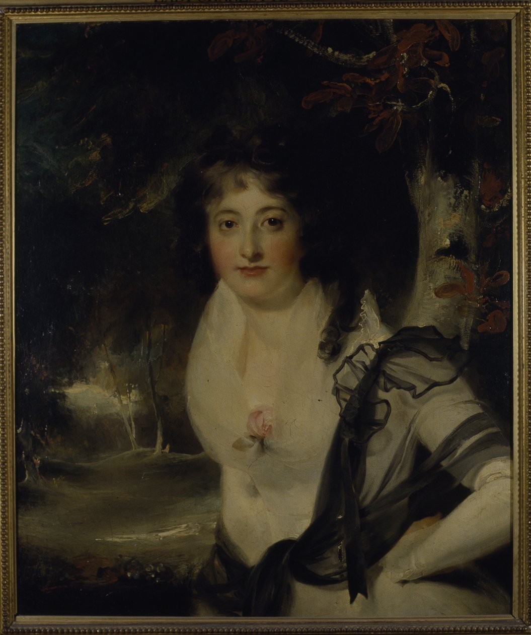 Portrett av Lady Charlotte Bentinck, ca. 1790-1830 (olje på lerret) av Thomas Lawrence