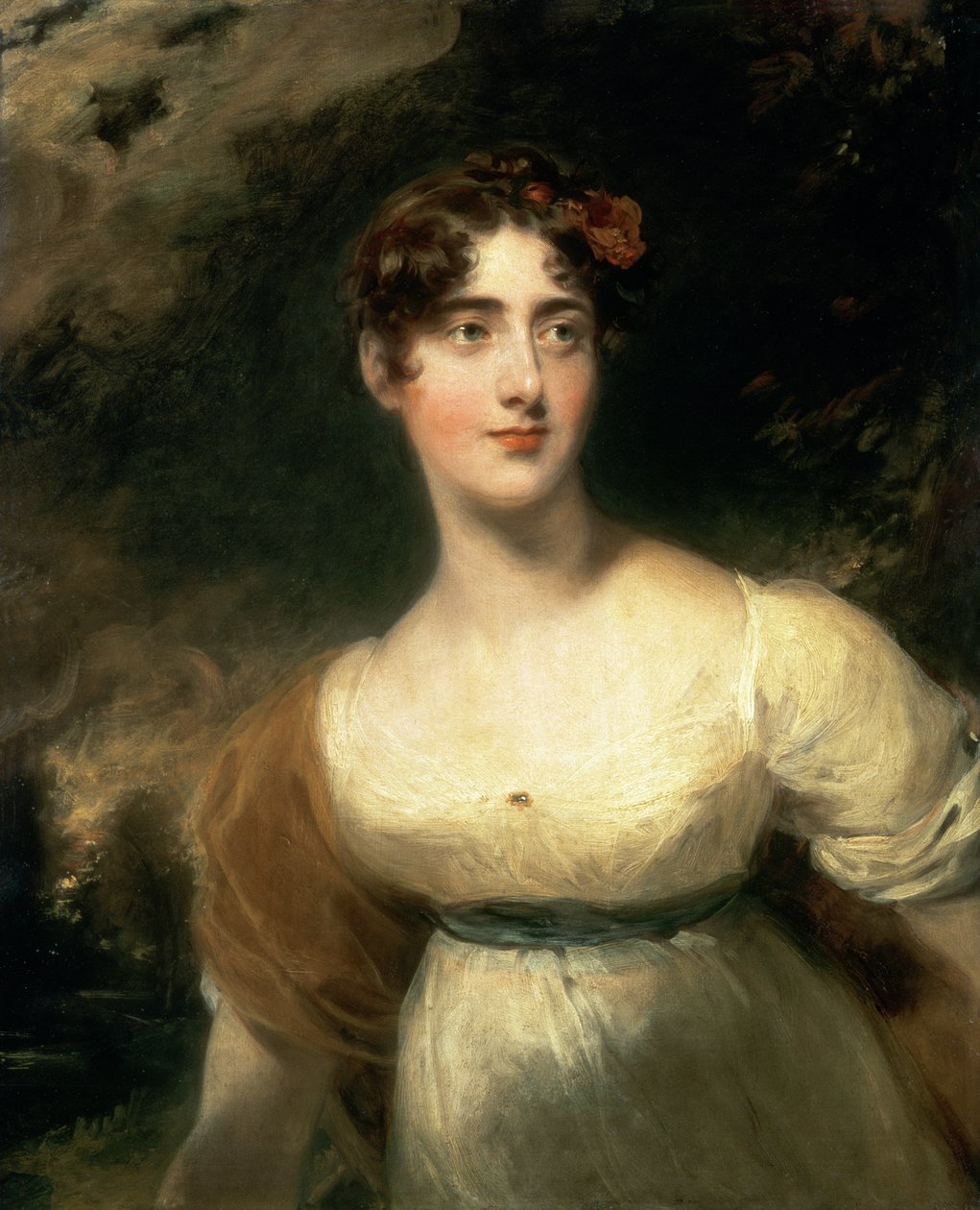 Portrett av Lady Emily Harriet Wellesley-Pole, senere Lady Raglan av Thomas Lawrence
