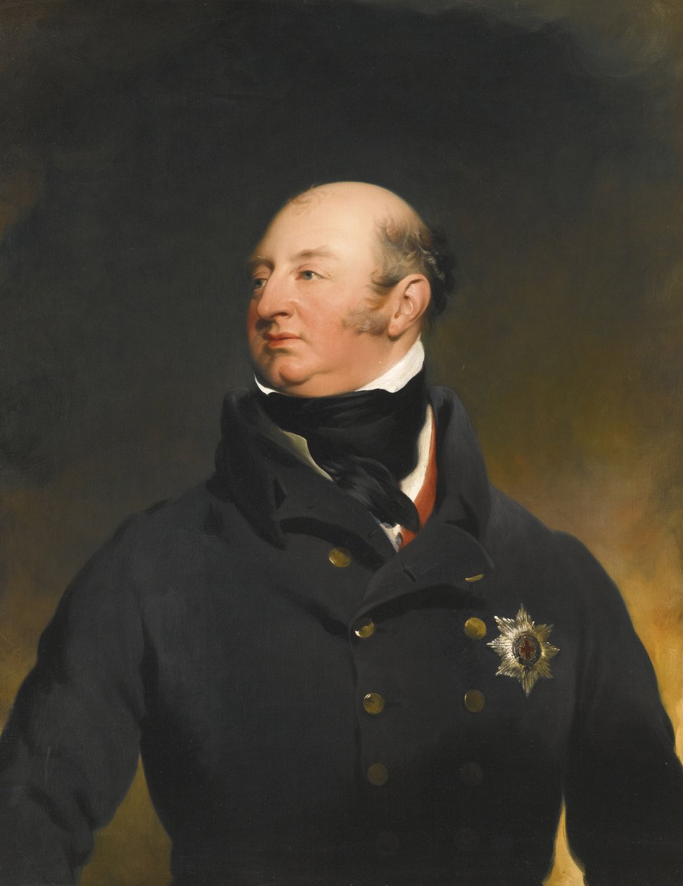 Portrett av prins Frederick Augustus, hertug av York og Albany 1763-1827 av Thomas Lawrence