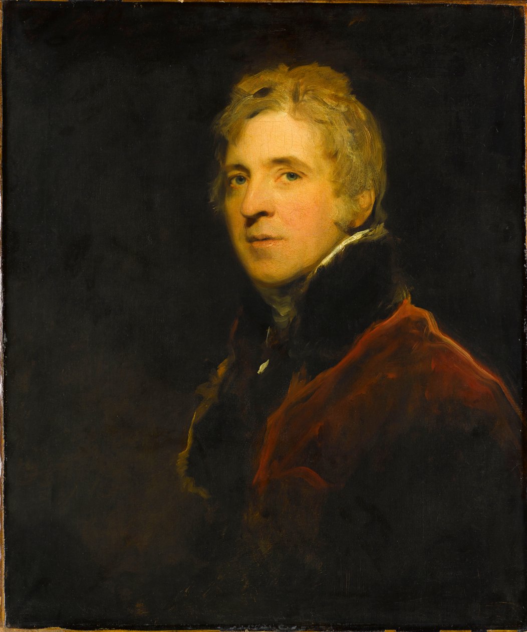 Portrett av Sir George Howland Beaumont 1753-1827, ca 1808. av Thomas Lawrence