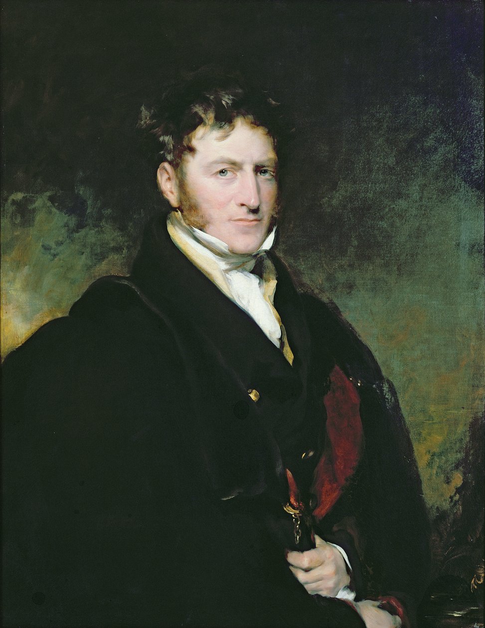 Portrett av Sir John Beckett (olje på lerret) av Thomas Lawrence