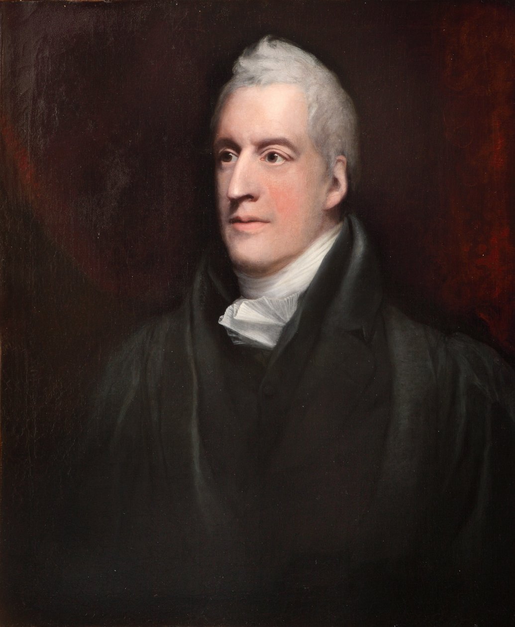 Pastor Richard Yates, en gang kapellan ved Royal Hospital Chelsea av Thomas Lawrence