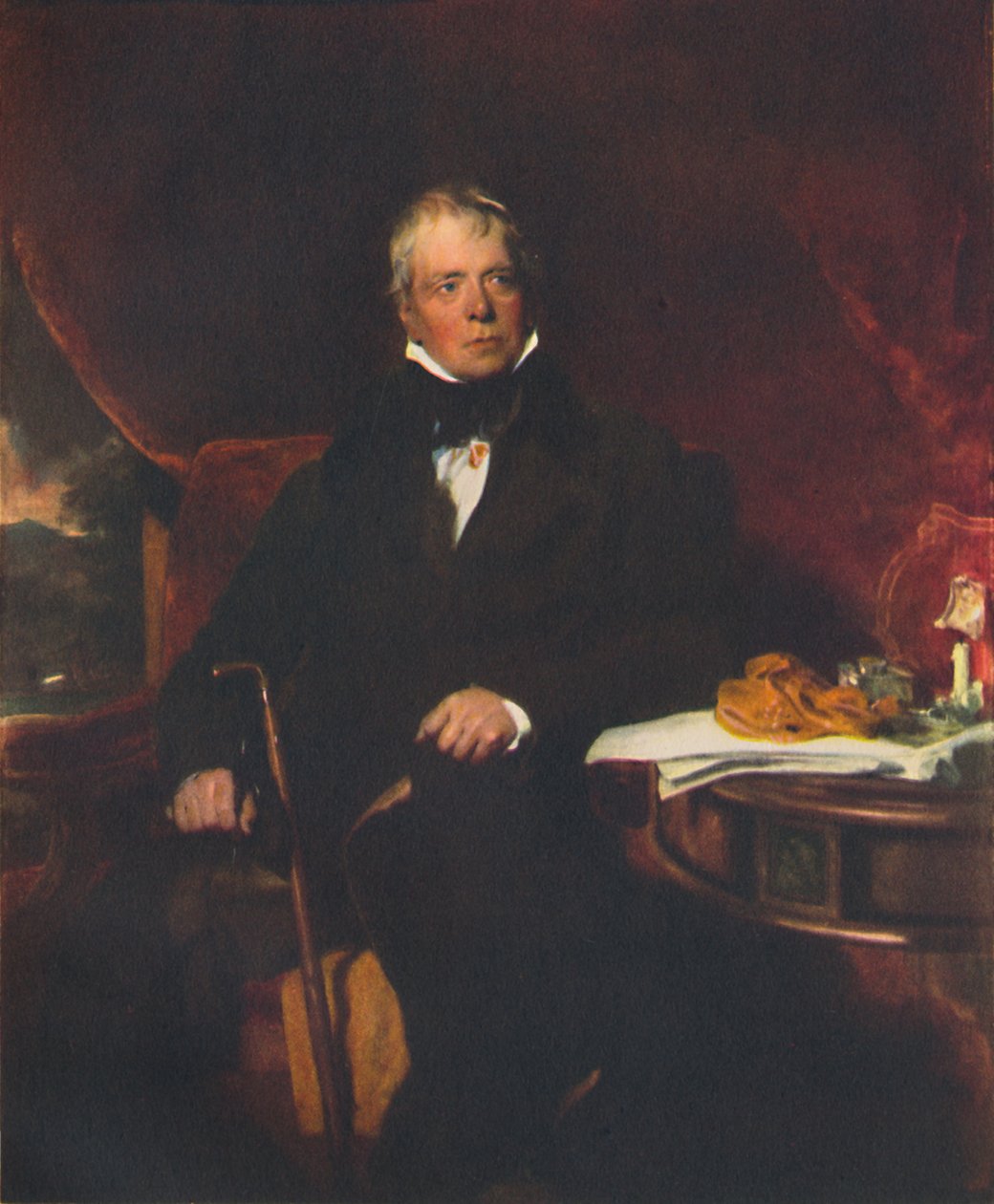 Sir Walter Scott, 1771-1832, 1820-1826, 1942. av Thomas Lawrence