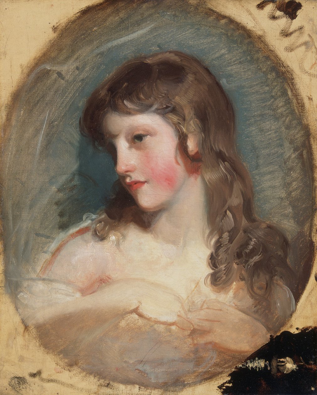 Studie av en jente, c1800. av Thomas Lawrence