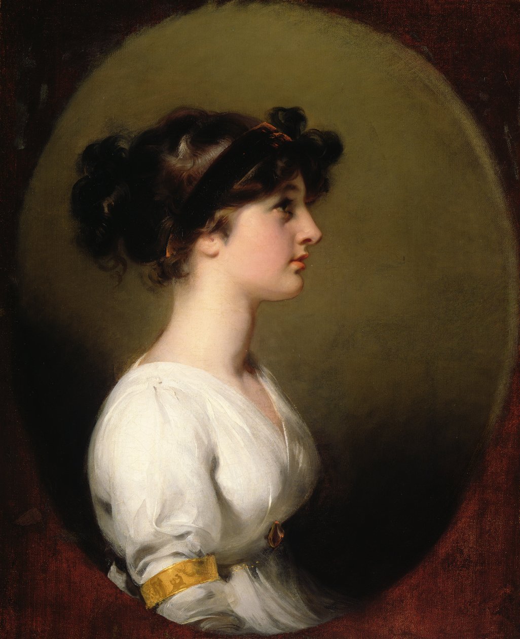 The Hon. Caroline Upton, ca. 1800 av Thomas Lawrence