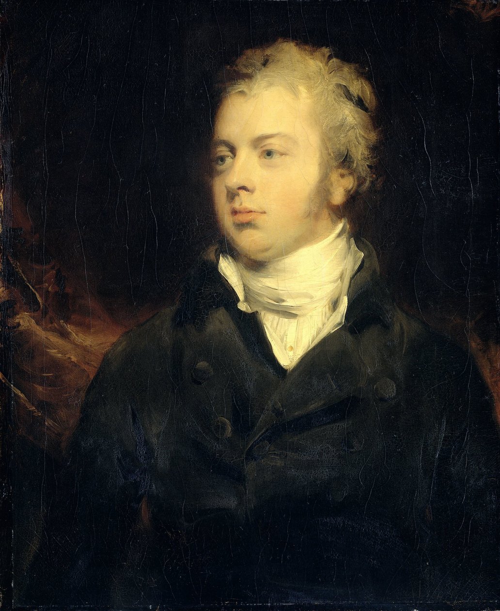 Willem Ferdinand Mogge Muilman, president i Bank of the Netherlands av Thomas Lawrence