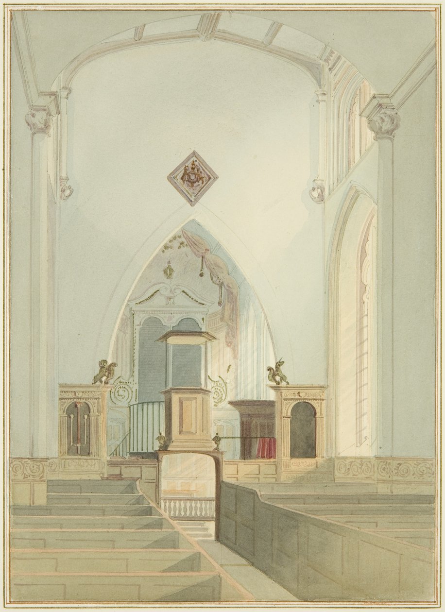 Interiør i St John