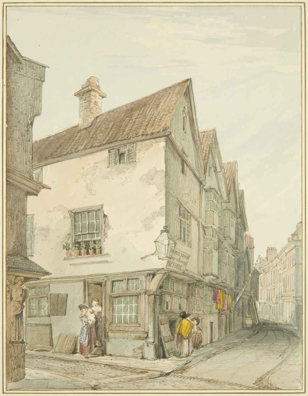 Hjørnet av Castle Green av Thomas Leeson the Elder Rowbotham