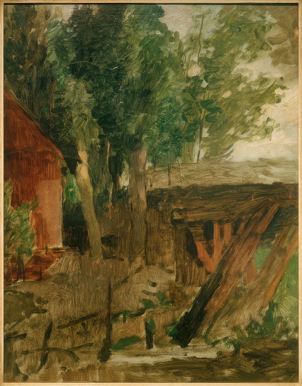 Gammel vannmølle av Thomas Ludwig Herbst