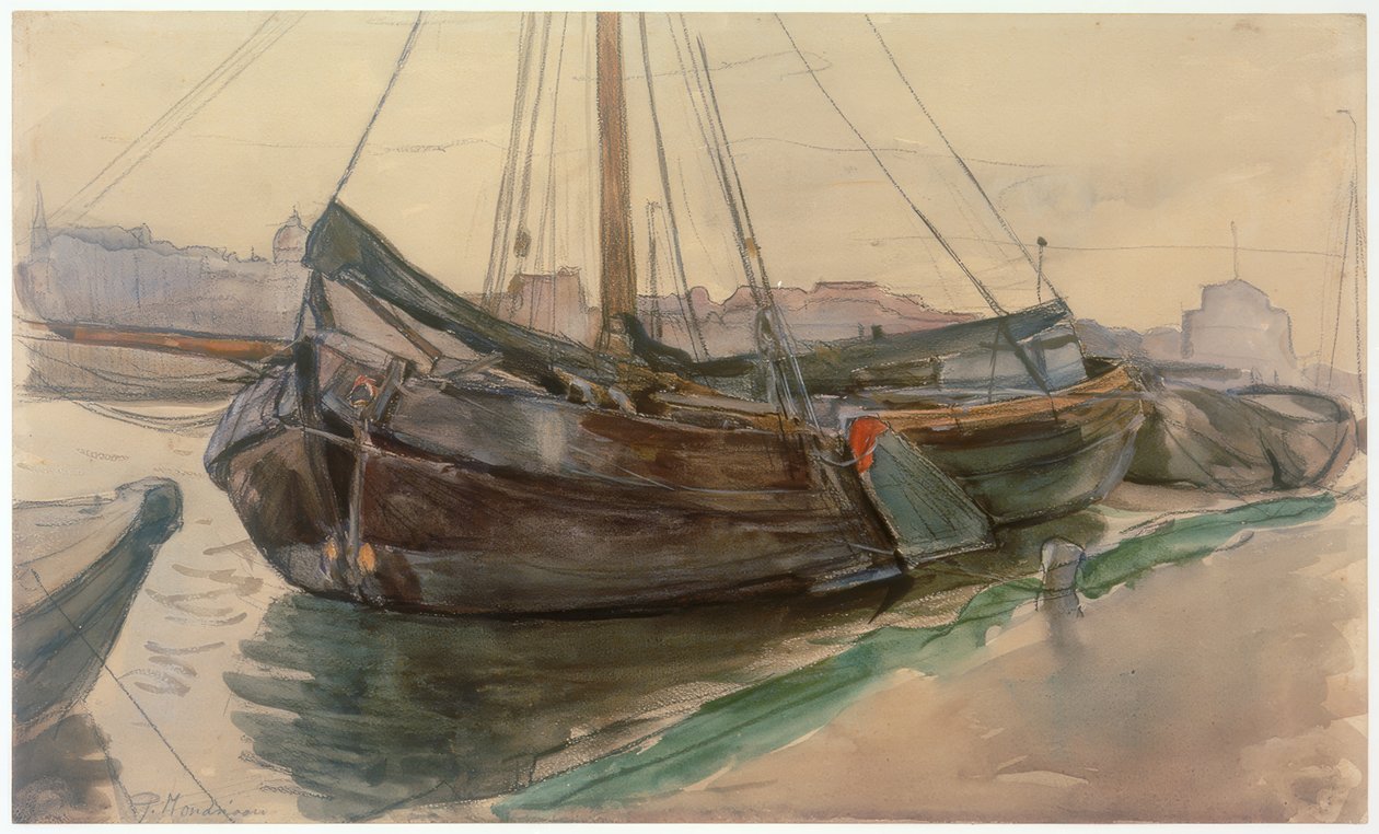 Fisketråler av Thomas Ludwig Herbst