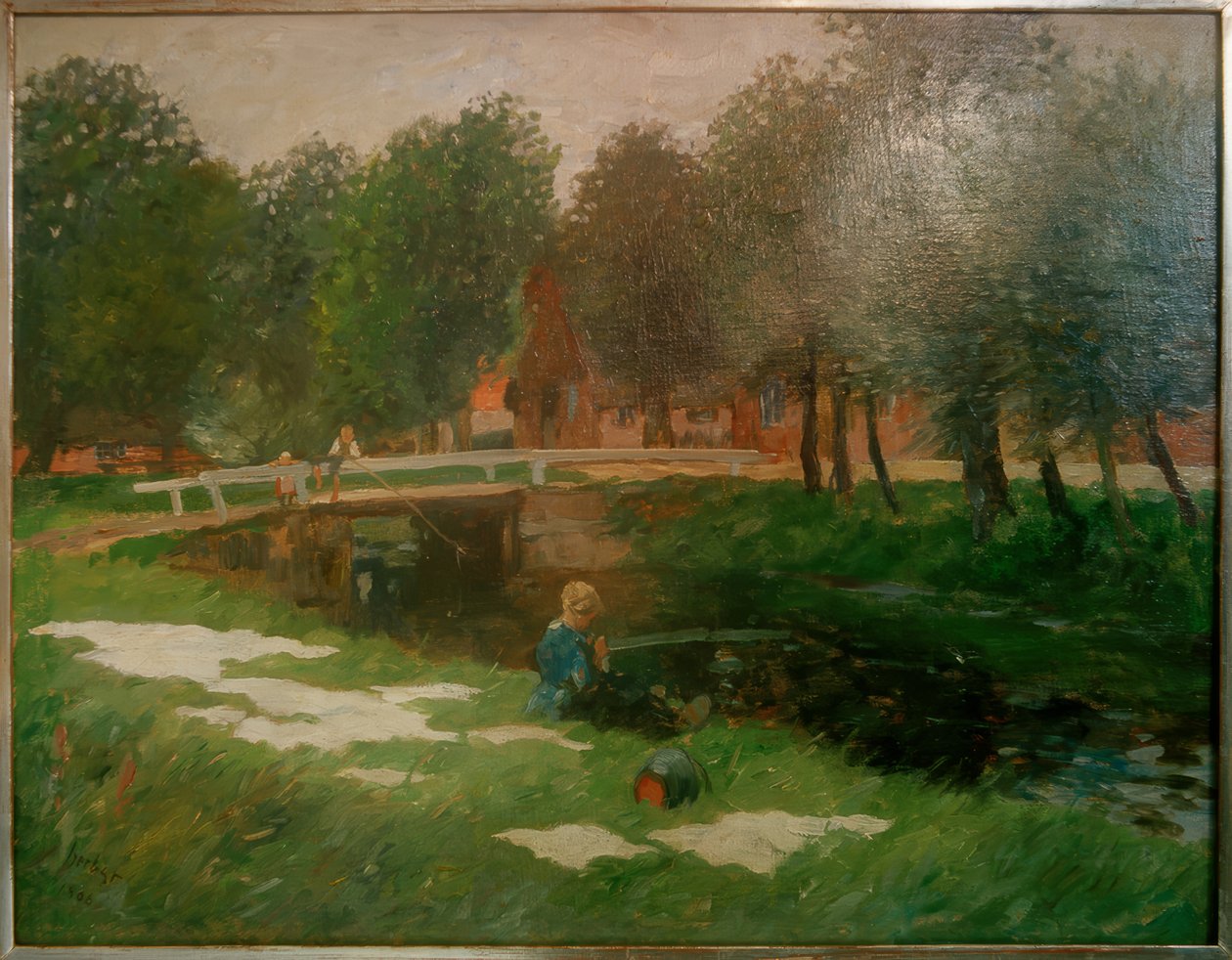 Klesvaskemiddel på kanalen av Thomas Ludwig Herbst