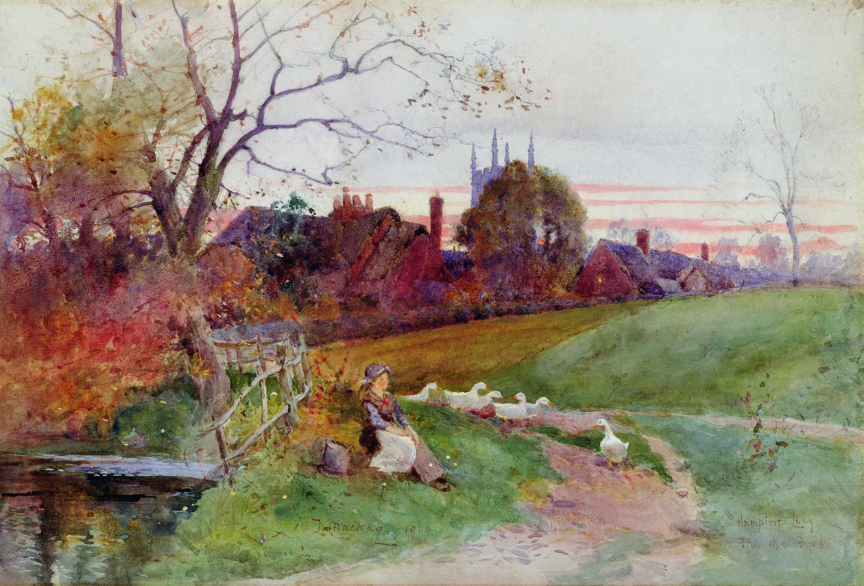 Hampton Lucy fra Ford av Thomas Mackay