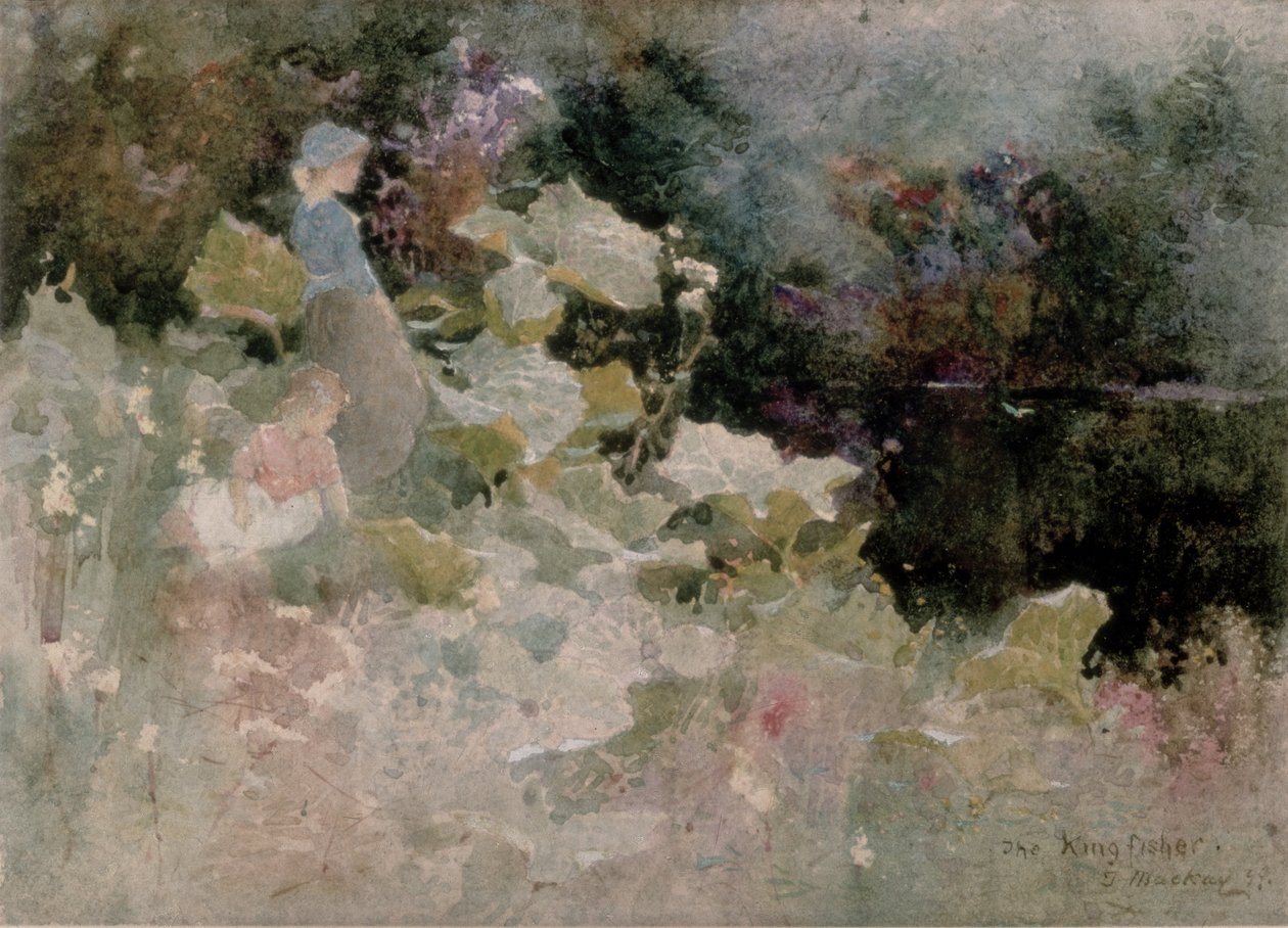 The Kingfisher, 1899 av Thomas Mackay