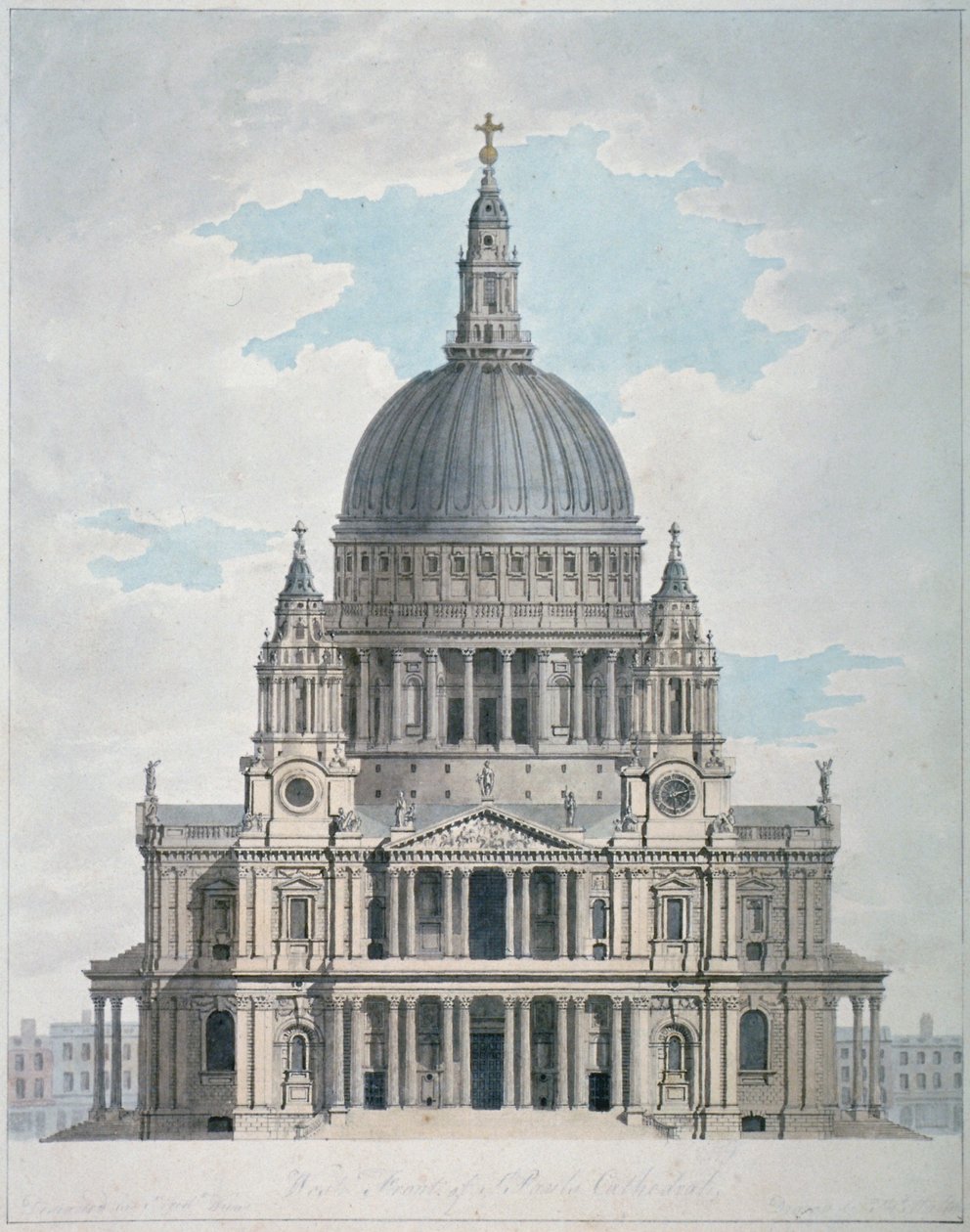 Vest foran St Paul