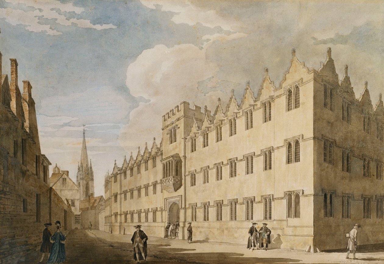 Oriel College, Oxford, med St. Mary