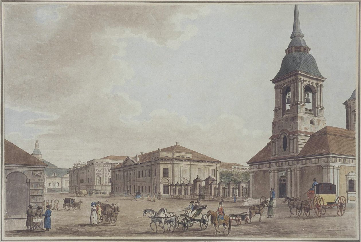 Liteyny Avenue i St. Petersburg, 1790 av Thomas Malton the Elder