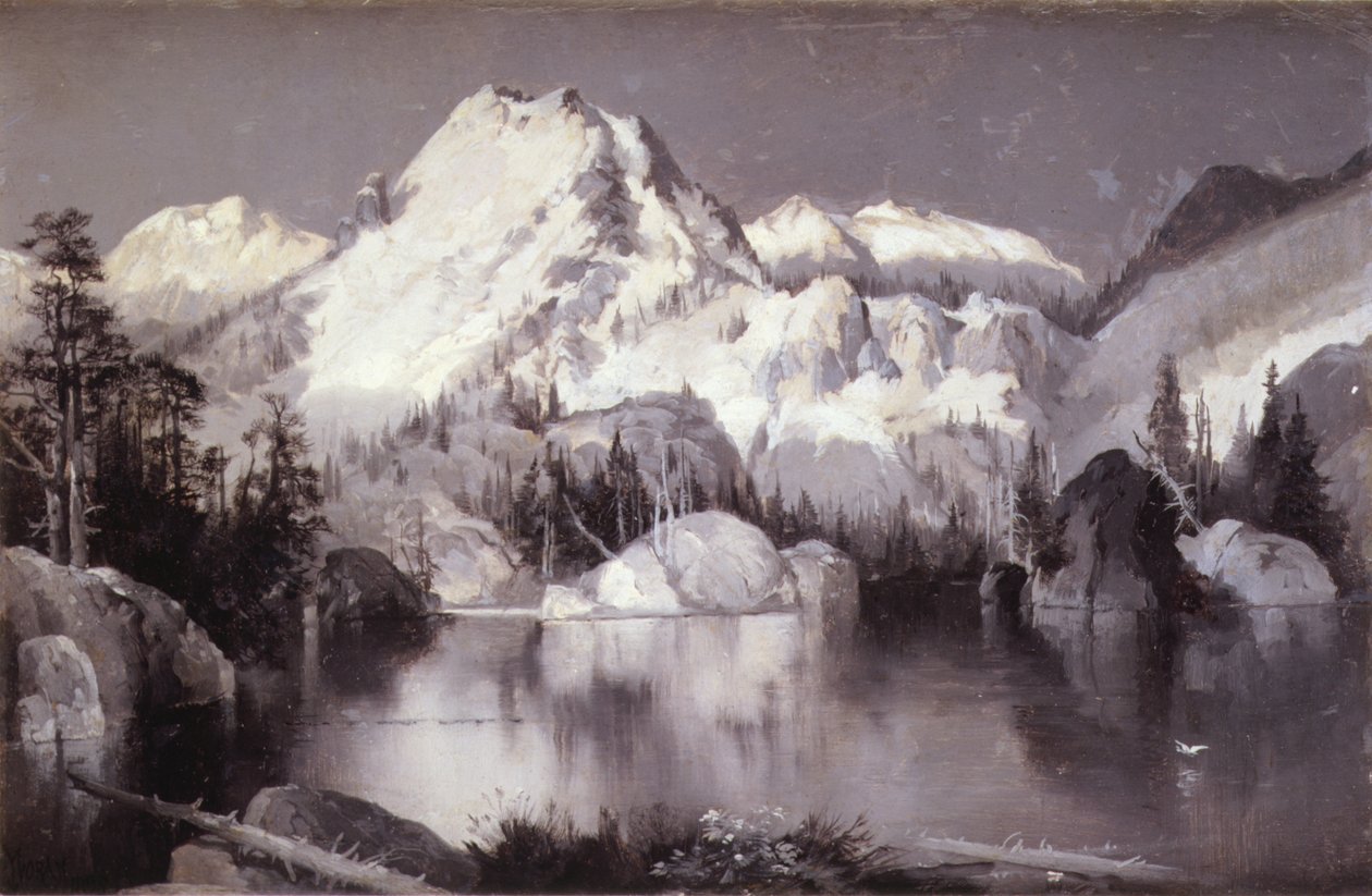 Crystal Lake av Thomas Moran