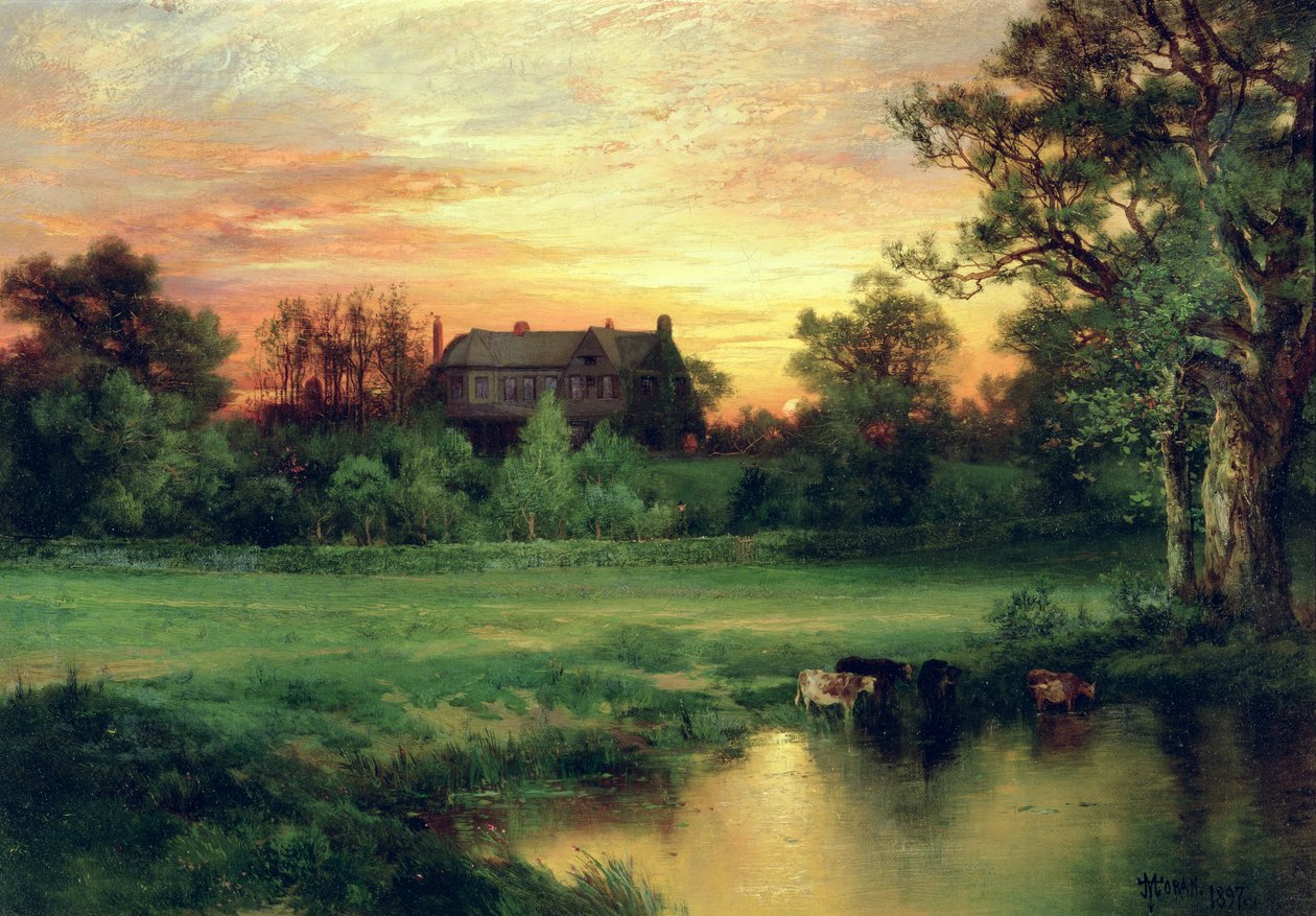 Easthampton, Long Island, 1897 av Thomas Moran
