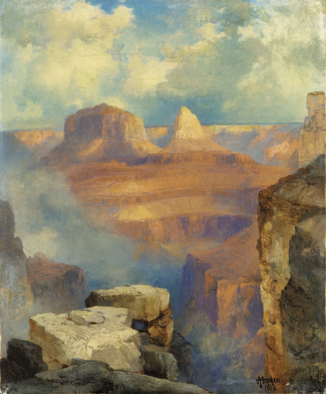 Grand Canyon, 1916 av Thomas Moran