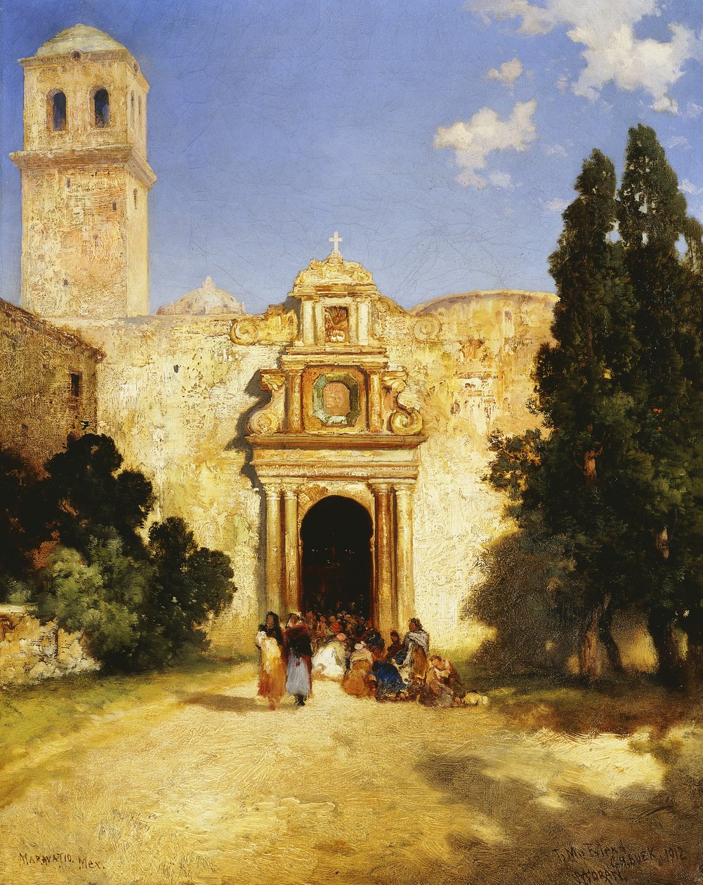 Maravatio, Mexico, 1912 av Thomas Moran
