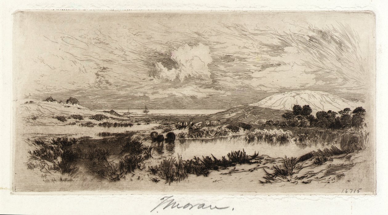 Montauk av Thomas Moran