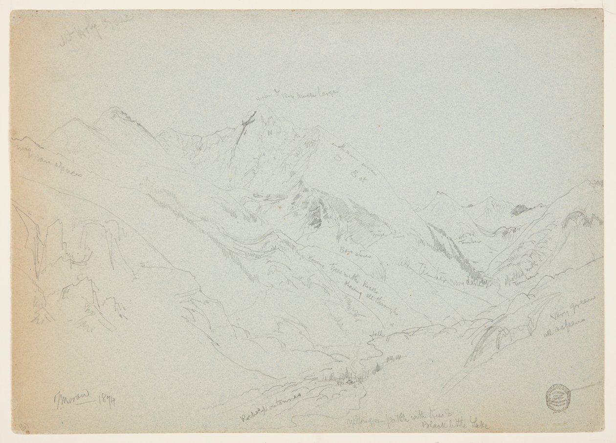 Mount Holy Cross av Thomas Moran