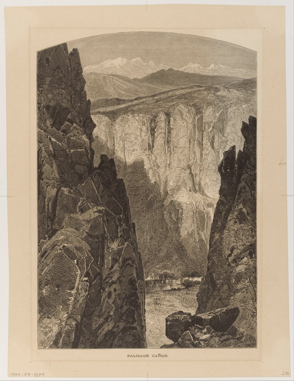 Palisade Ca ~ non av Thomas Moran