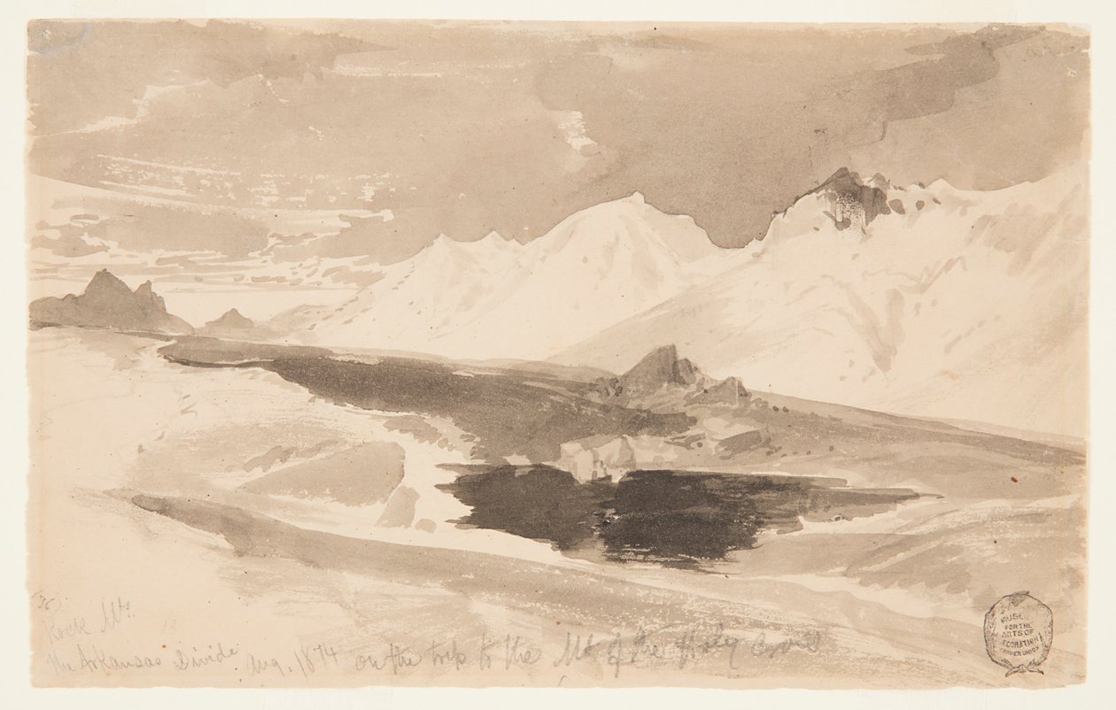 Arkansas-skillet av Thomas Moran
