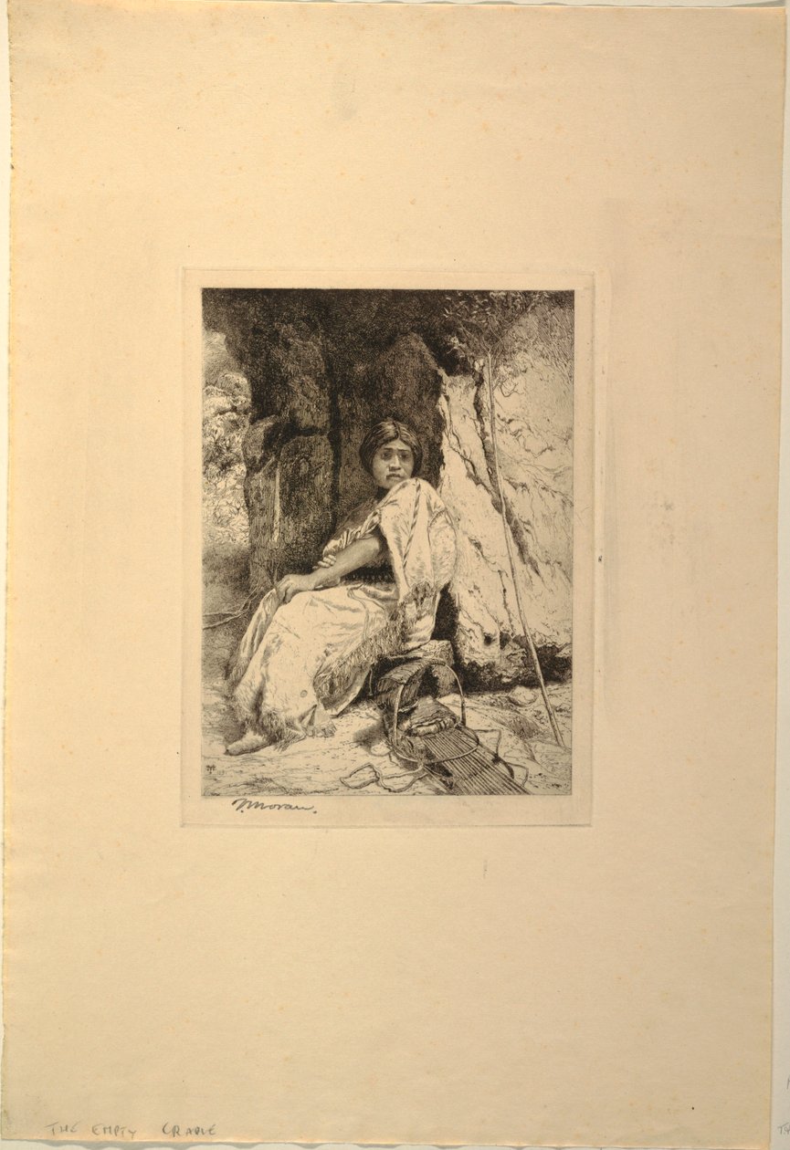 Den tomme vuggen av Thomas Moran