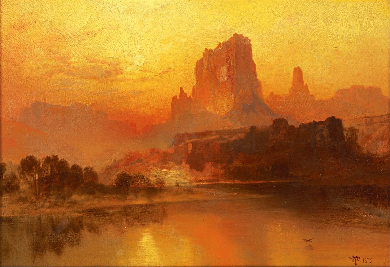 Den gylne timen av Thomas Moran