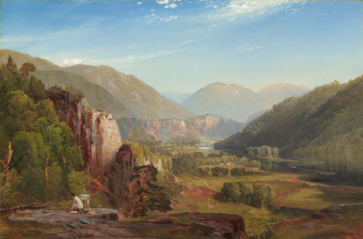 Juniata, kveld, 1864 av Thomas Moran