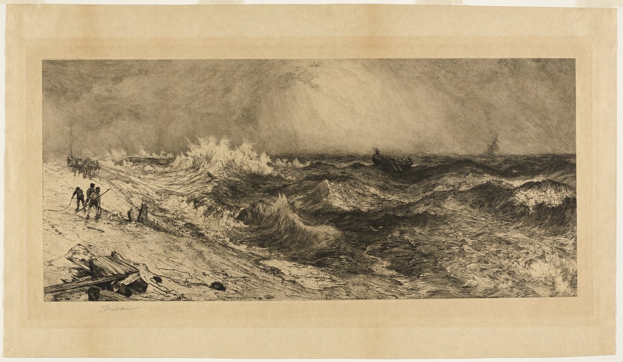 Det rungende hav av Thomas Moran