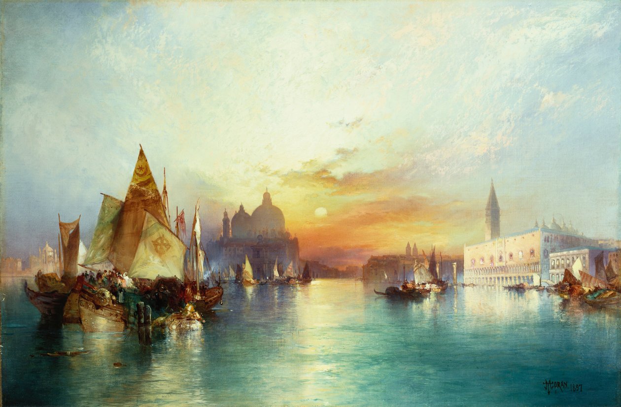 Venezia, 1897 av Thomas Moran